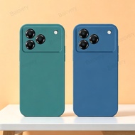 Simple Case For ZTE Blade A76 4G A76 NFC Matte TPU Back Shockproof Cover