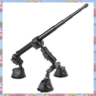 Car Suction Cup Mount Kit with Selfie Stick Ball Head Adapter for X4 X3 Action Camera Accessories