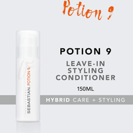 Sebastian Potion 9 Wearable Styling Treatment 150ml – Leave in Conditioner and Styling Cream, Helps Restore Hair's Natural Condition, Versatile Styling Flexible Hold