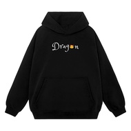 Novita Dragon Wide Form Cotton Felt Hoodie Unisex Local Brand