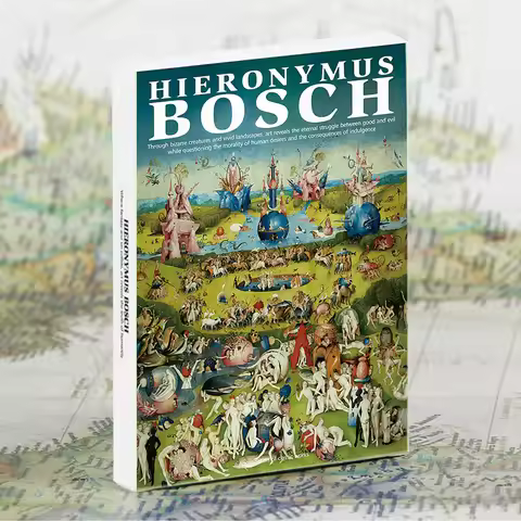 30Sheets Hieronymus Bosch Oil Painting Postcards, Classic Art Collection, Vintage Greeting Cards for