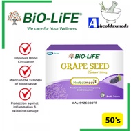 Bio-life Herbalmeds GRAPE SEED Extract 50s EXP01/2026