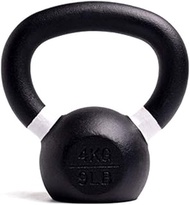 AGYH Kettlebells Black Cast Iron Kettlebell, Muscle Strength Training Equipment For Home Gym, 4kg/6k
