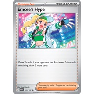 [Trainer - Supporter] Pokemon TCG - Emcee's Hype 163/182