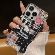 P Plaid Katie Suitable for Apple 16promax Cartoon iphone15plus Phone Case 14pro Premium 1.4