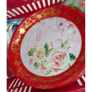 round tray bekas talam nasi arab pinggan hidang nasi arab hidang air hidang kuih @ 12"