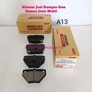 REAR Brake PADS ALTIS OLD TYPE G GEN1 Brake PADS ALTIS OLD GEN1 DISC Model