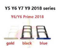 ถาดใส่ซิมการ์ดสำหรับ Huawei Y5 Y6 Y7 Lite Pro Prime Y9 2018