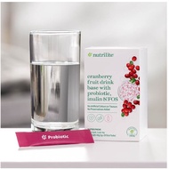Nutrilite Cranberry Fruit Drink Base with Probiotic, Inulin & FOS 2Gx30stick