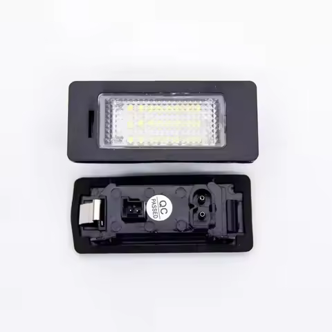 2Pcs 6000k White Number Plate Lights For BMW E90 M3 E91 E92 E70 X5 X6 E39 F30 E60 E61 E93 LED Number