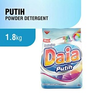 PUTIH Daia White Powder Detergent Bag 1.8 Kg