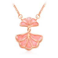 CHOW TAI FOOK The Gentlewoman Collection 18K 750 Rose Gold Necklace - Blossom E127993