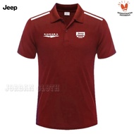 Polo shirt Tshirt Jeep Sahara Collar Strip shoulder t-shirt