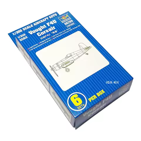 Trumpeter 06209 1:350 Scale US F4U Corsair Aircraft Set for USS Essex Military Plastic Assembly Mode