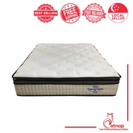 Dozi Gangnam Mattress, 13 Inch Individual Pocketed Spring Mattress, 10 Years Warranty Included - Catnap