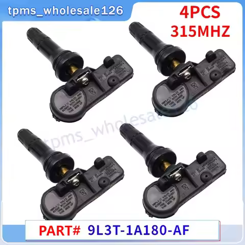 4PCS Tire Pressure Monitor Sensor 9L3T-1A180-AF 9L3Z1A189A For 2010-2014 Ford Fusion Mustang Focus F