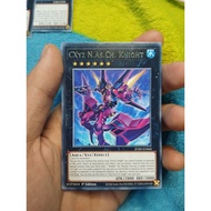 [Yugioh Bien Hoa Store] 1 CXyz N.As.Ch card. Knight - JUSH-EN060 - Rare 1st Edition