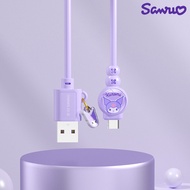 Disney X Sanrio SJ-725 data cable TYPE-C/IOS fast charging cable Apple car charging cable 1M