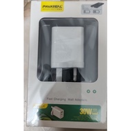 PAVAREAL K09-UK 30W USB+TYPE C