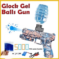 Glock Gel Balls Gun Gel Blaster Plastic Ball Water Ball G u n s Shooting Target Toys For Children