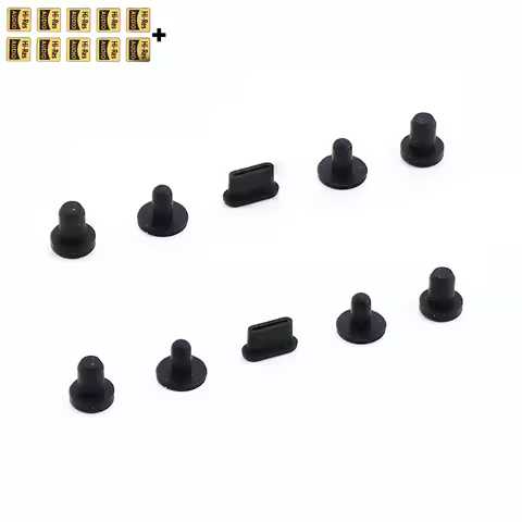 2Sets Anti Dust Plug for Hiby R8 / RS8 / R6 Pro / New R6 2020 / RS6 R6III R6Pro II 3.5MM 4.4MM Jack 