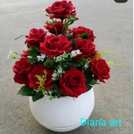 Buket Mawar#Bunga Mawar#Mawar Hias#Mawar Plastik#Bunga Mawar Komplit#