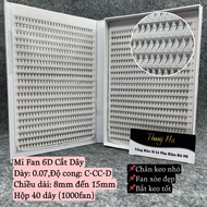 Mi fan 6D Box Of 40 Wires / 1000fan 0.07 Thick-Cong Cd-Mi fan Hands-Mi volume Super Beautiful _ Eyelash Extensions