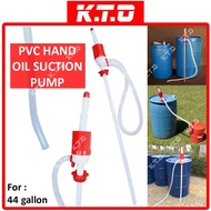 PVC Hand Oil Suction Pump Petrol Liquid Air Hand Siphon Pump Hose Use For 44Gallon Barrel / Pam Minyak Tangan / 手动吸油泵