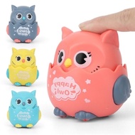 HAPPY OWL Educational Toys Walking Baby Toys OWL - Unique Baby Doll Pull and Push Toy Gift 3 4 5 6 M