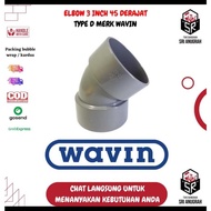 Elbow WAVIN TYPE D 45 Degree