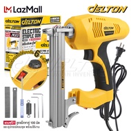 DELTON เครื่องยิงแม็กไฟฟ้า ตะปูไฟฟ้า ขาคู่ J1022 ปรับความแรงได้ 6 ระดับ 3100W Electric Staple Gun รุ