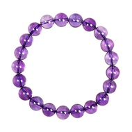 【正佳珠寶】紫水晶 頂級烏拉圭紫晶 8.4-8.8mm 烏拉圭紫水晶手珠