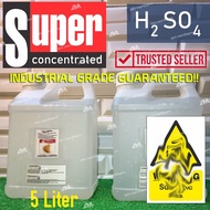 h2so4 98% 2L 5L INDUSTRIAL GRADE