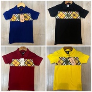 Tshirt Berkolar Budak lelaki Readystok