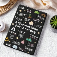 1pc Memo Note Patterned Tablet Case Compatible With IPad 10.2", Compatible With IPad Pro 11" 2021/20