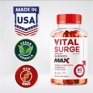 Men Vital surge Vital surge Vital surge Delicious Chewable Men's Vitamin Nutritional Supplement 60 C