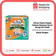 Lifree Pants Extra Absorbent Adult Pants M 5 Pads