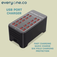 IPHONE 30-Port USB Charger Hub 150W | Speed Charger for Many Devices Androidiphone tablet