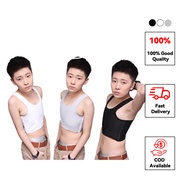 Chest Binder Short Buckle Breathable Breast Binder Lesbian Tomboy Trans Non Bandage Janest Binder