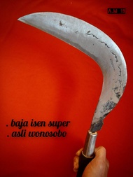 arit kawung mini tipis ringan baja isen tembus asli wonosobo dalangan cap mata