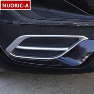 Car Styling Front Bumper Fog Lamp Frame Decoration Cover Trim For BMW X1 F48 2020 ABS Automotive Ext