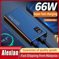 PD 66W powerbank 100000mah original Super fast charging power bank 50000mah - 100000mah LED digital 