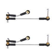 SALES <br>2 Set Steering Link Set Rc Car Steering Link Set Servo Link Rod Steering Linkage for C14 C