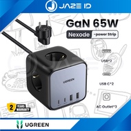 Ugreen Power Outlet Adapter Desktop Charger GaN 65W USB Type C PD Fast