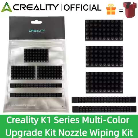 Creality 3D Printer Accessories Wiper Kit for K1 Series Multicolor Upgrade Pack Quick Clean Nozzle C
