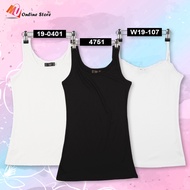 MU SINGLET PEREMPUAN /BAJU SINGLET WANITA /INNERWEAR SINGLET FASHION LADIES /WOMEN SINGLET ELASTIC /