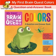 (In Stock) *พร้อมส่ง *ลิขสิทธิ์แท้ original*  My First Brain Quest Colors: A Question-and-Answer Book: 3 (Brain Quest Board Books)