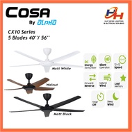 Alpha COSA Series CX10 (56"/40") 12 Speed DC Remote Control Ceiling Fan