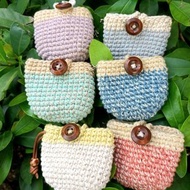 air pods耳機吊掛飾收納袋/禮物/客製化/收藏/編織