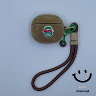 For GOOJODOQ J201 J206 J228 J229 Earphone Case&Lanyard Creative kiwi pattern